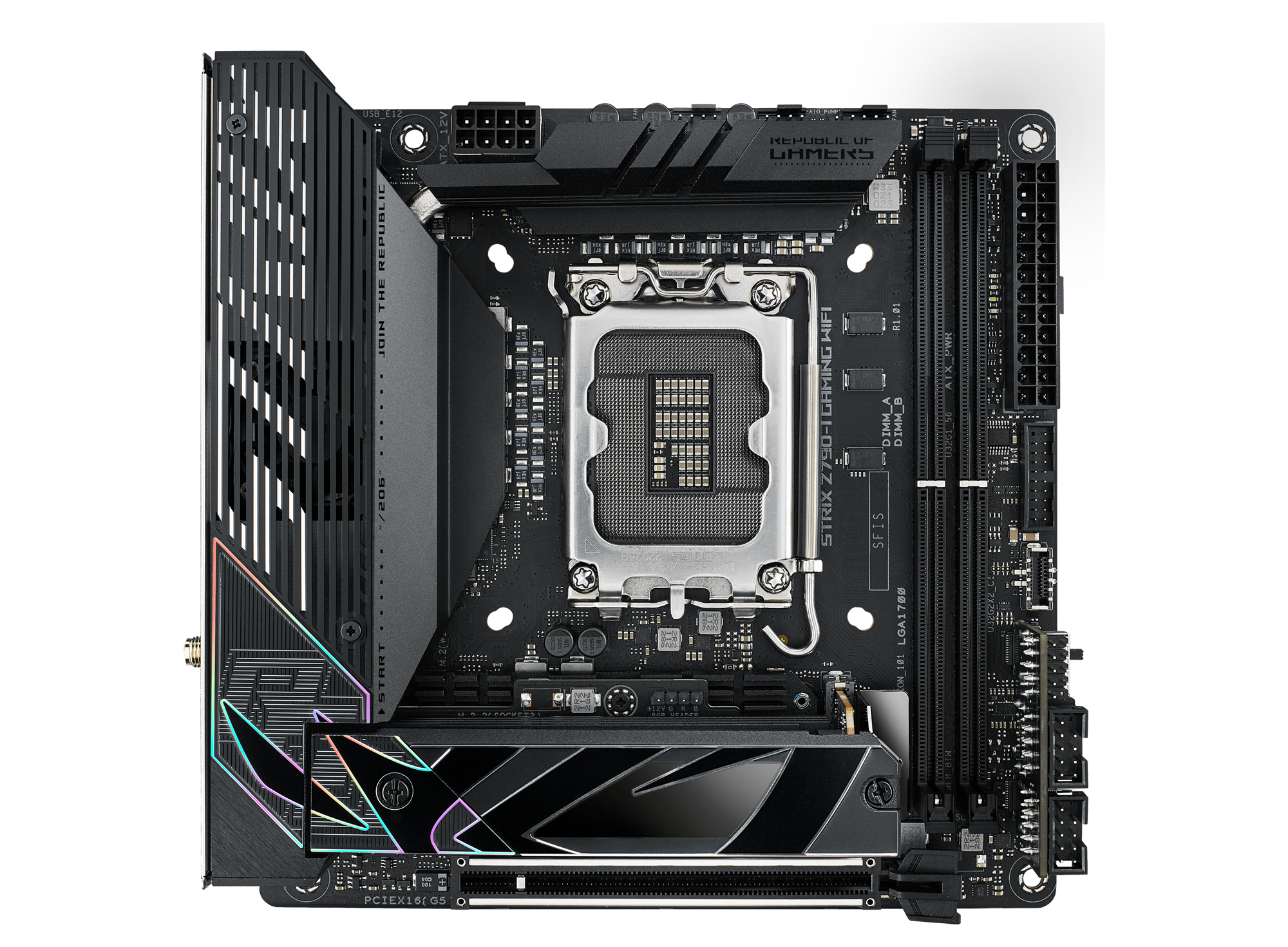 美品 ASUS ROG STRIX Z790-I GAMING 最新BIOS更新-