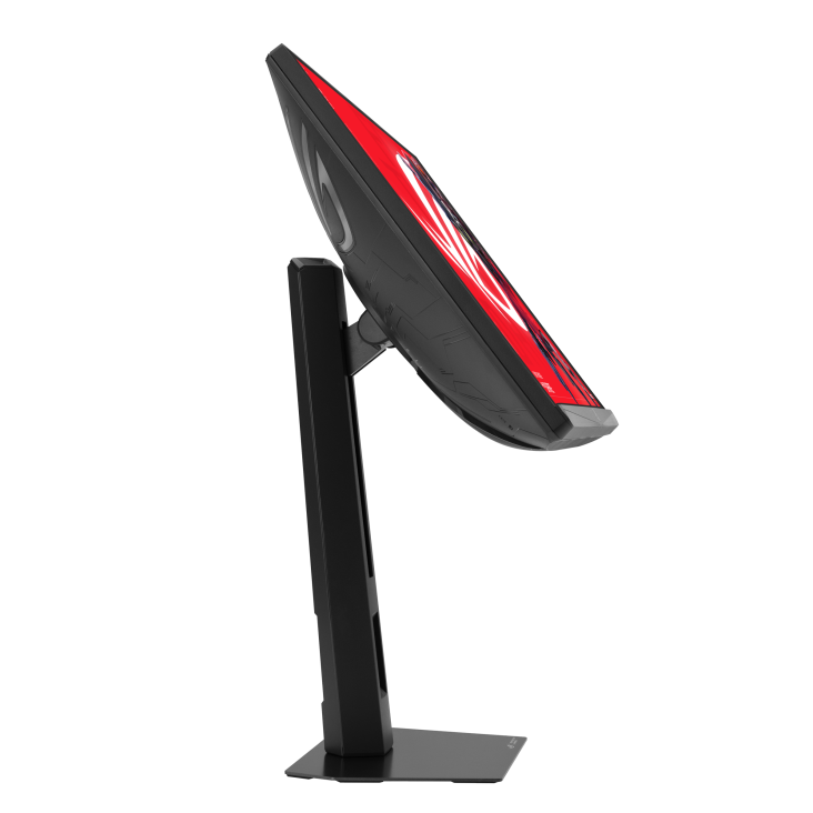 ROG Strix ACE XG248QSG, side view, right with tilt angle