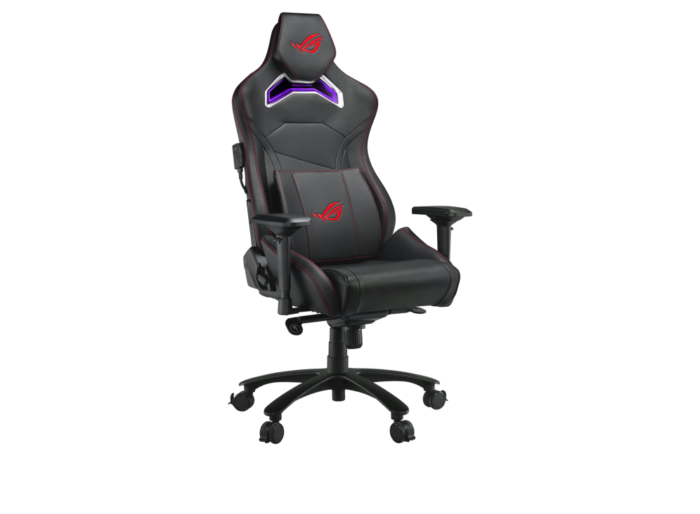 ROG Chariot Gaming Chair front angled view from right