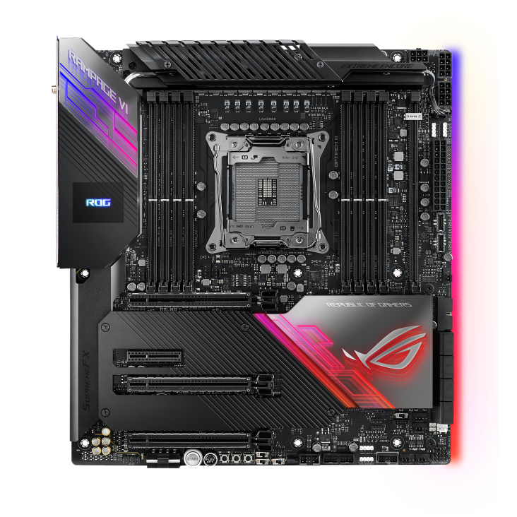 ROG Rampage VI Extreme Encore front view