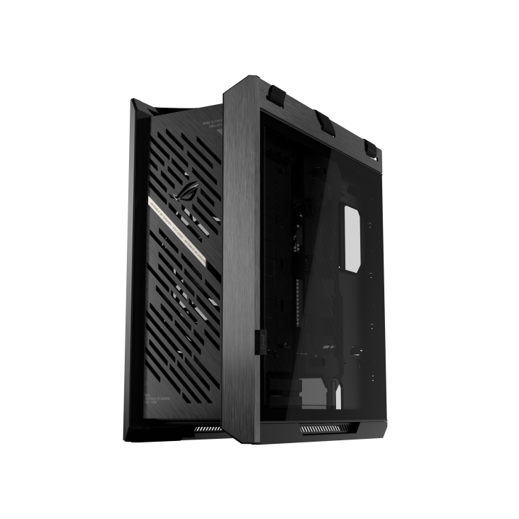 ROG Strix Helios II Black right side 45 degree shot