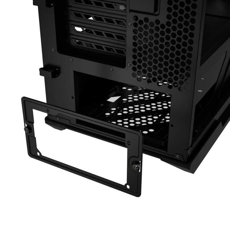 ROG Strix Helios II Black rear detachable PSU bracket