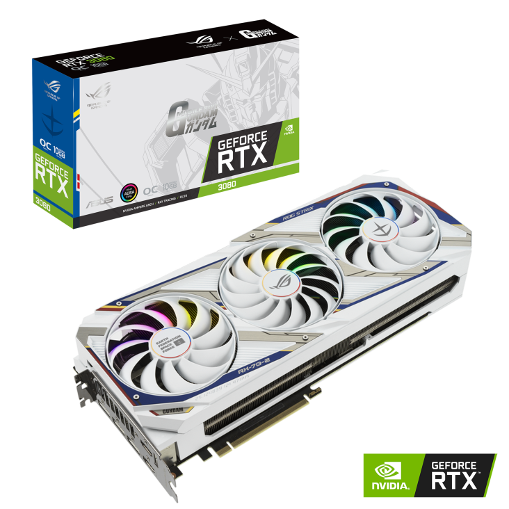 ROG Strix GeForce RTX 3080 GUNDAM EDITION 10GB GDDR6X | Graphics