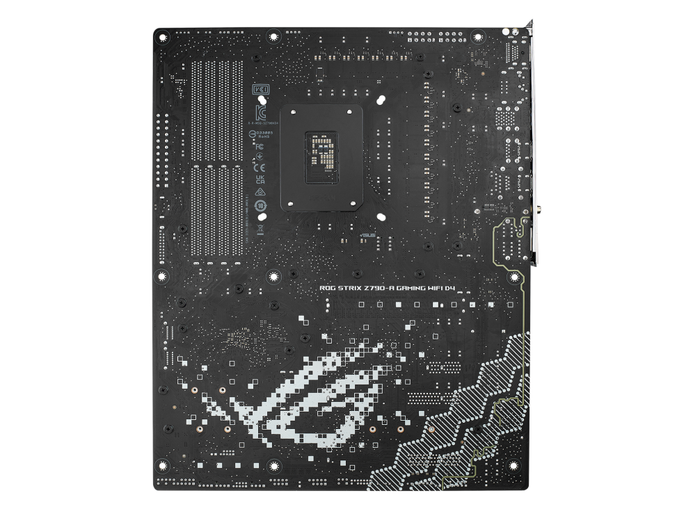 ROG STRIX Z790-A GAMING WIFI D4 rear view