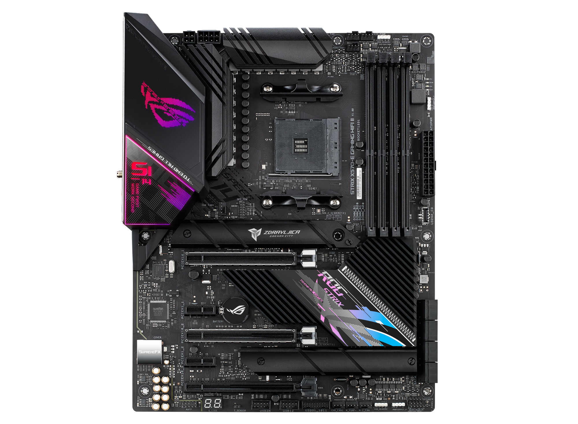 Gigabyte X570S AERO G WiFi AMD AM4 ATX Motherboard - Micro Center