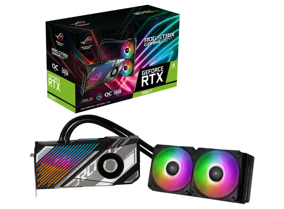 ROG Strix LC GeForce RTX 3090 Ti OC Edition