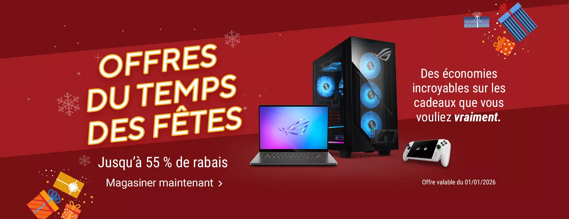 Boxing Week 2025 Up to 55% off Shop Now.  Offer until 1/1/2026