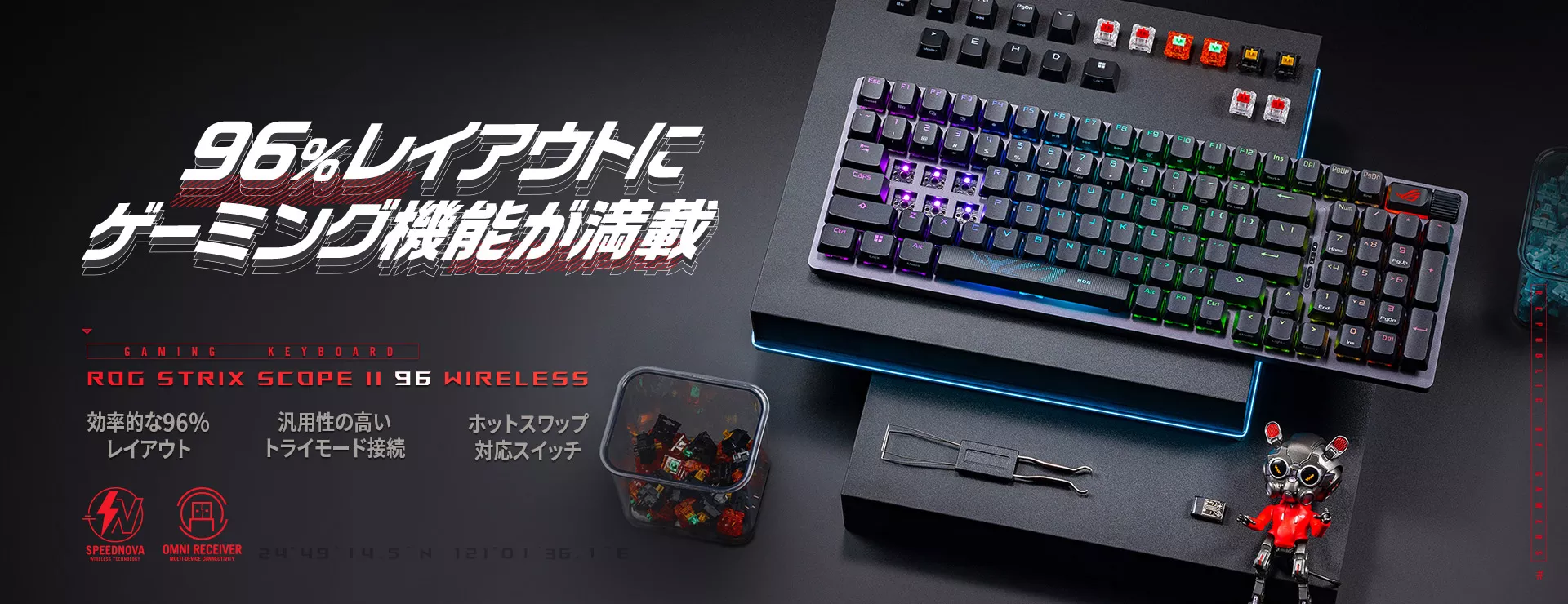 Gaming キーボード｜ROG - Republic of Gamers｜日本