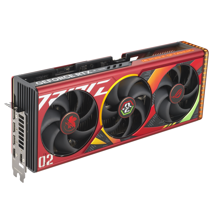 ROG Strix GeForce RTX 4090 EVA-02 graphics card special view2