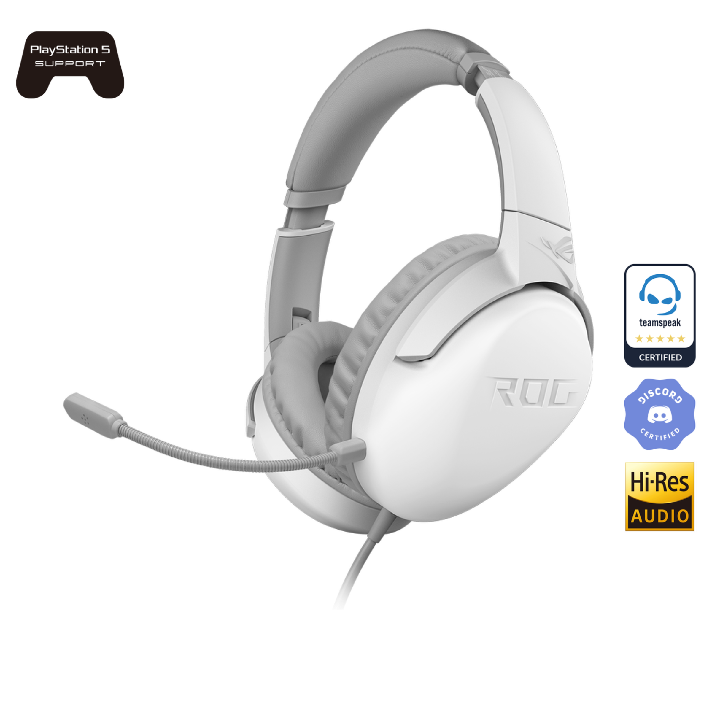 ROG Strix Go Core Moonlight White | Gaming headsets-audio｜ROG