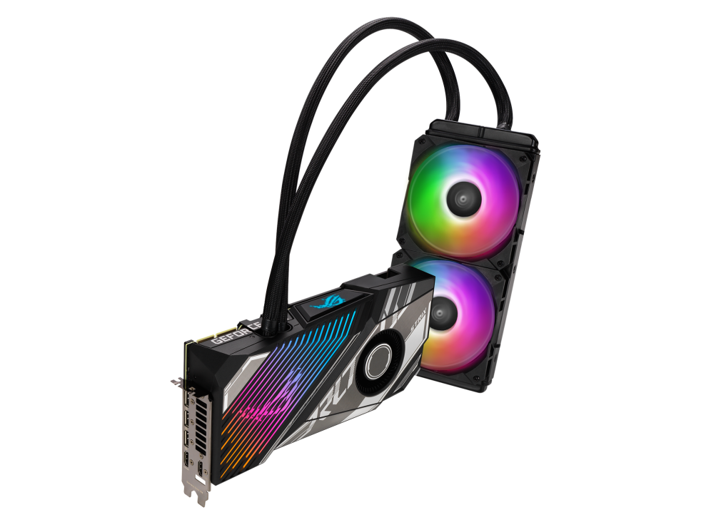 ROG Strix LC GeForce RTX 3090 Ti OC Edition 24GB GDDR6X | Graphics