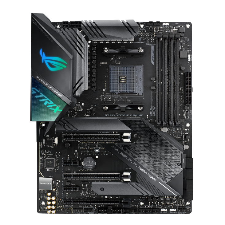ROG Strix X570-F Gaming front view