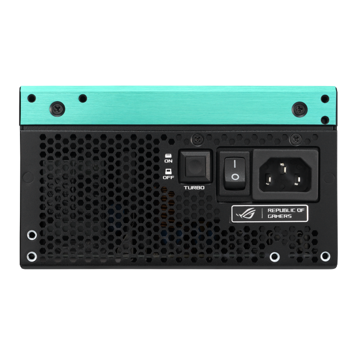 ROG Thor 1200W Platinum III Hatsune Miku Edition rear side