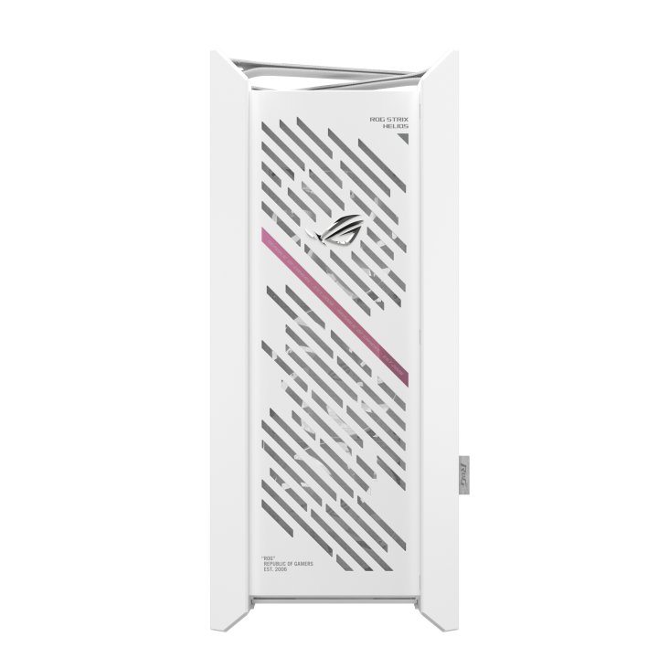 ROG Strix Helios II White front view