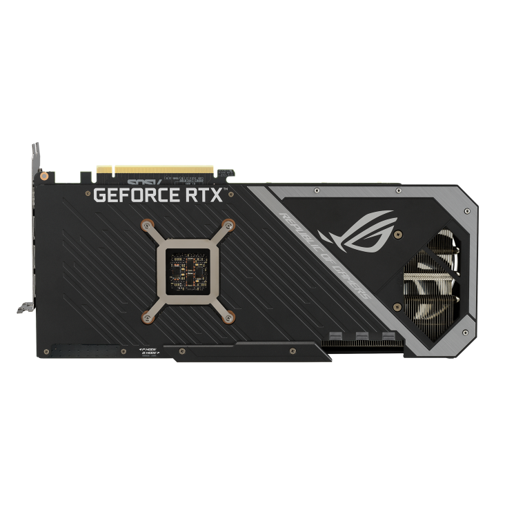 ROG-STRIX-RTX3070TI-8G-GAMING graphics card, rear view