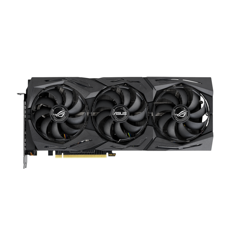 ROG-STRIX-RTX2080S-O8G-GAMING graphics card, front view