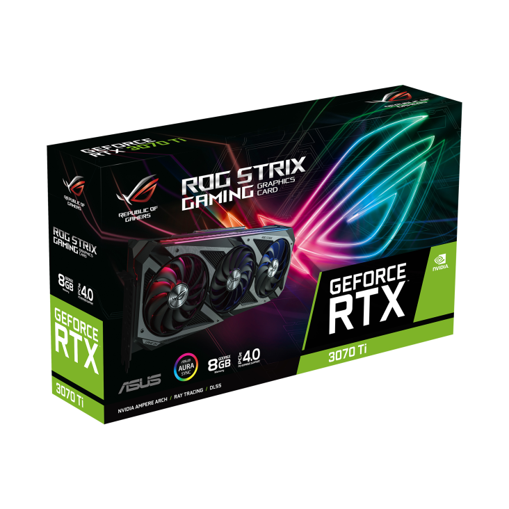 ROG-STRIX-RTX3070TI-8G-GAMING graphics card packaging