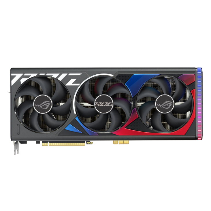 ROG Strix GeForce RTX 4090 BTF graphics card, front side