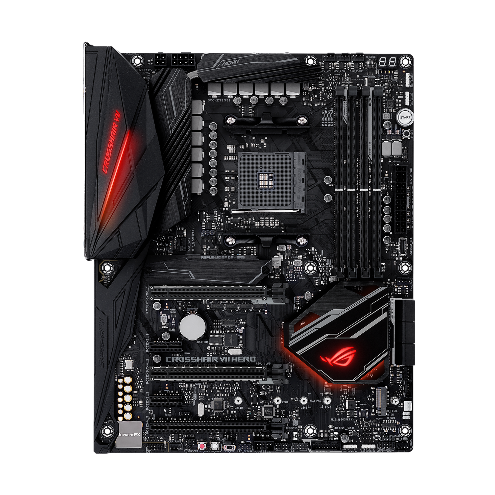 ROG CROSSHAIR VII HERO | Motherboards | ROG United States