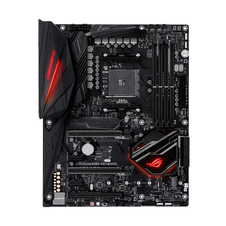 ROG CROSSHAIR VII HERO front view