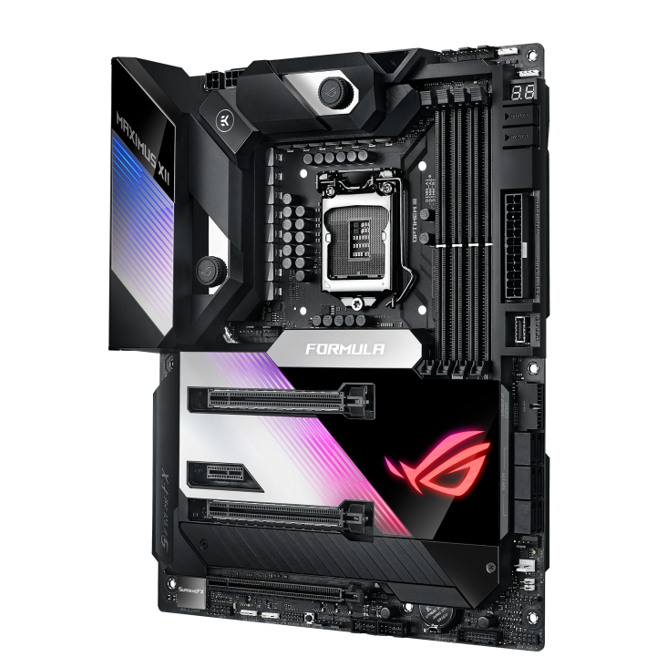ROG MAXIMUS XII FORMULA angled view from right