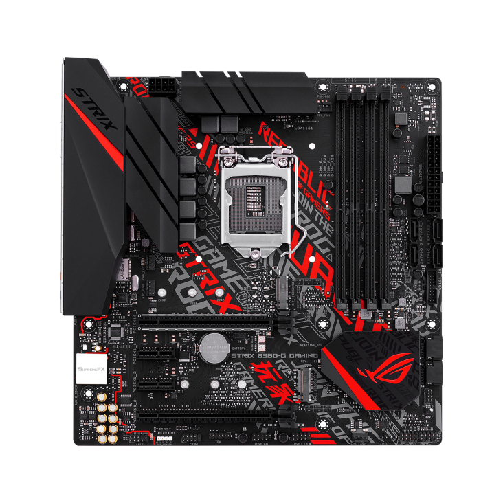 ROG STRIX B360-G GAMING front view