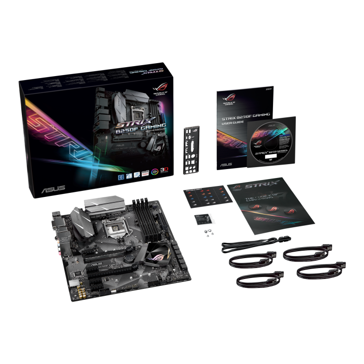 Gaming Mainboard ROG STRIX B250F ASUS