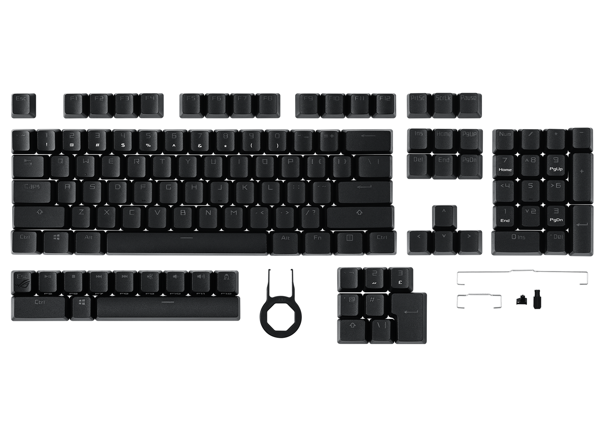 ROG PBT Keycap Set Accessories Gaming Keyboards｜ROG Republic of