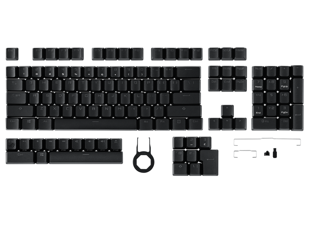 ROG PBT Keycap Set Accessories Gaming Keyboards｜ROG Republic of