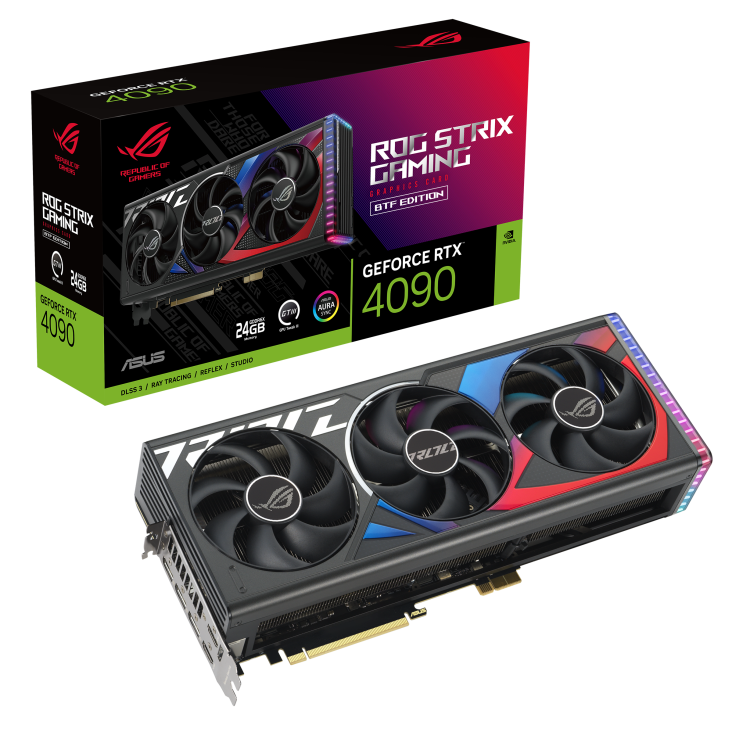 ROG Strix GeForce RTX™ 4090 BTF 24GB GDDR6X | Gaming graphics-cards｜ROG ...