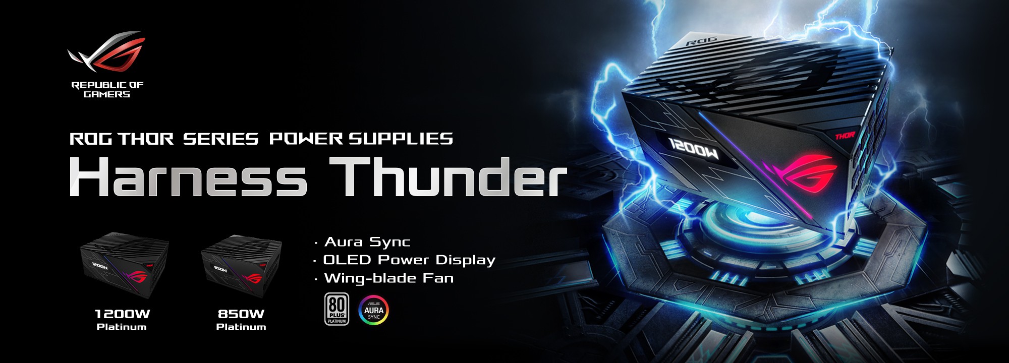 ROG THOR SERIES POWER SUPPLIES Harness Thunder