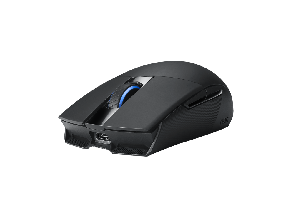 ROG Strix Impact II Wireless angled view from the front