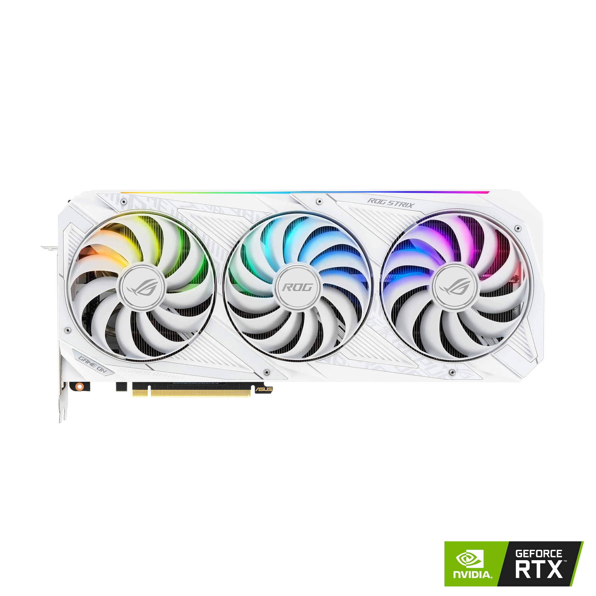ROG Strix GeForce RTX 3070 White OC Edition 8GB GDDR6 | Graphics 