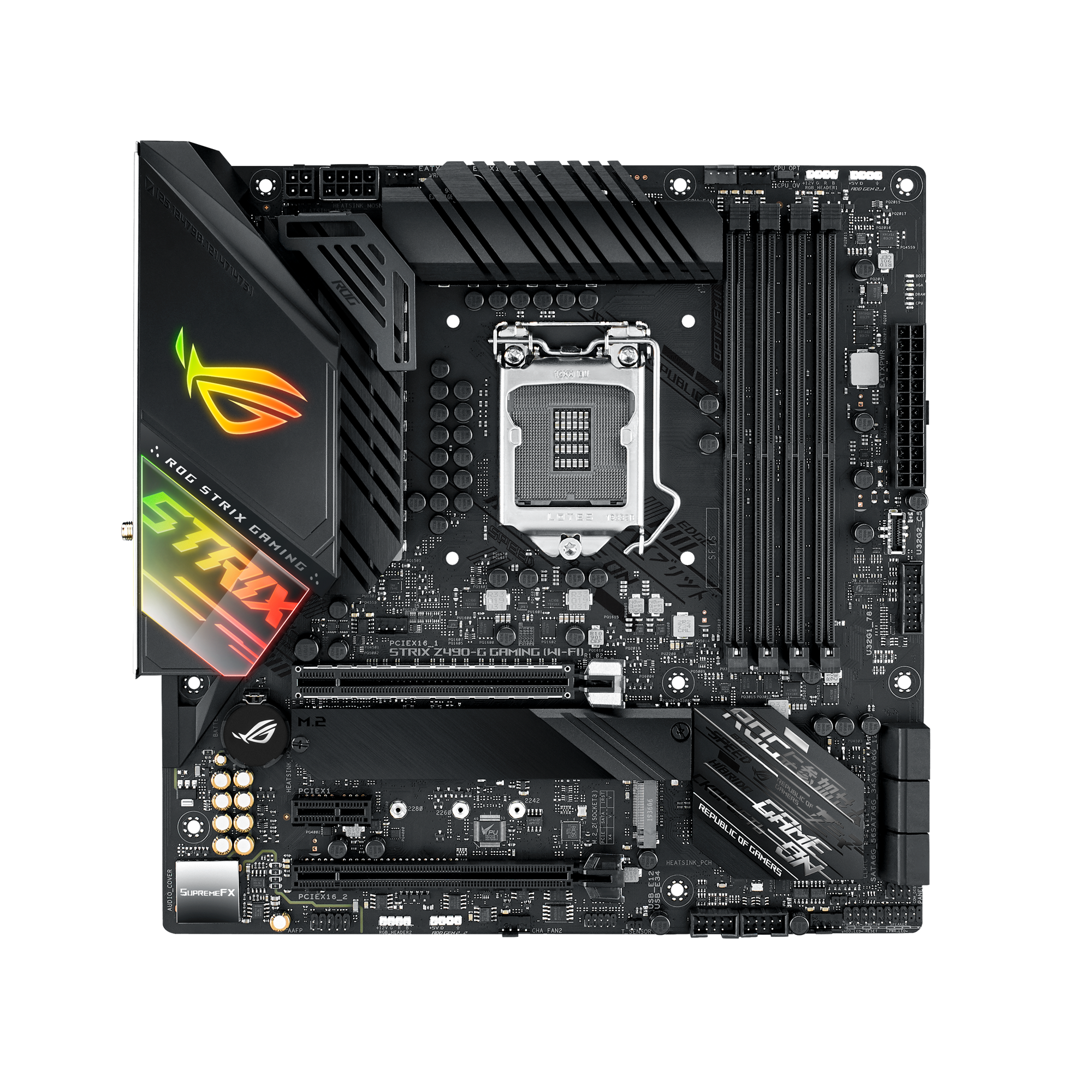 ROG STRIX Z490-G GAMING (WI-FI) | Motherboards | ROG Global