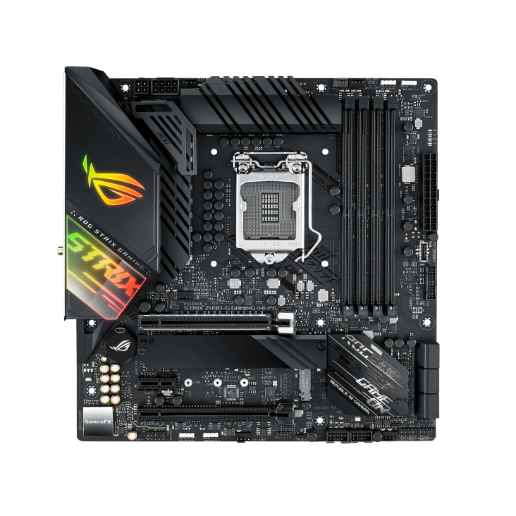 ROG STRIX Z490-G GAMING (WI-FI) front view