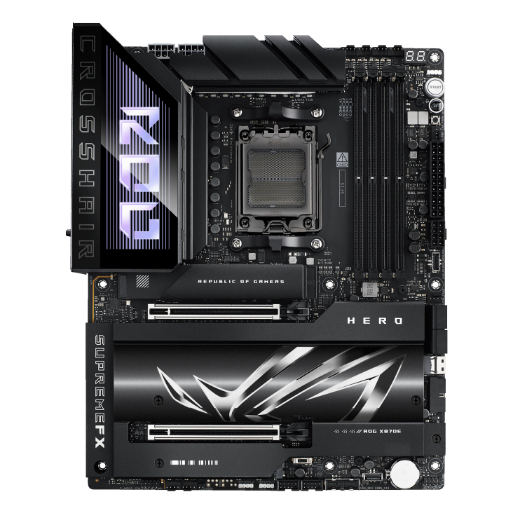 ROG CROSSHAIR X870E HERO | Gaming motherboards｜ROG - Republic of Gamers ...