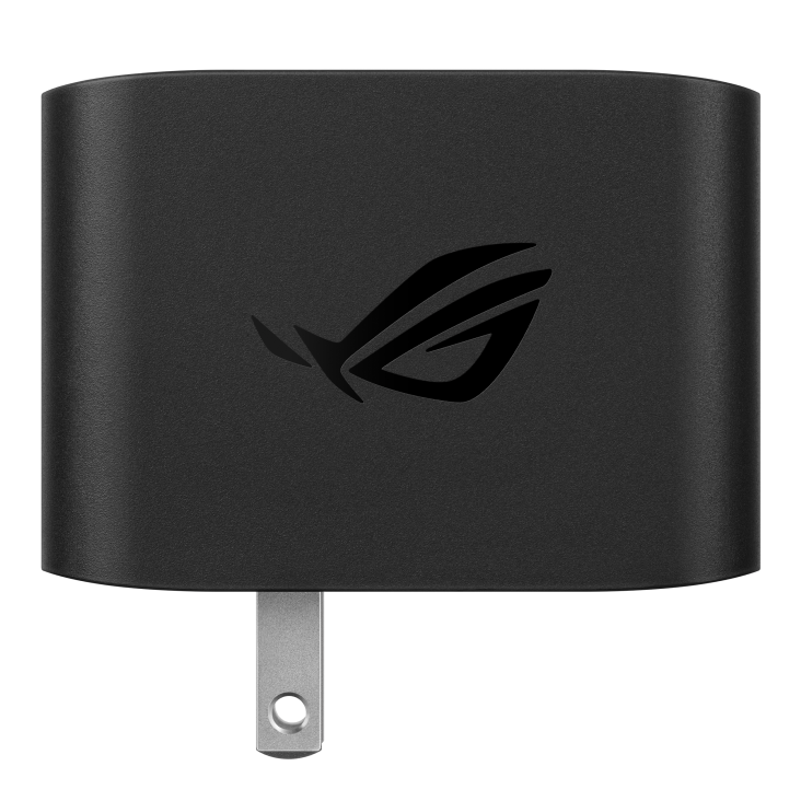 ROG Gaming Charger Dock angled view from the left