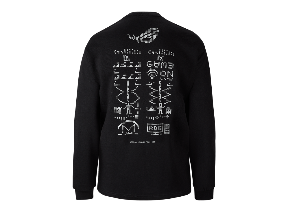 ROG Message Sweatshirt – back without reflective view