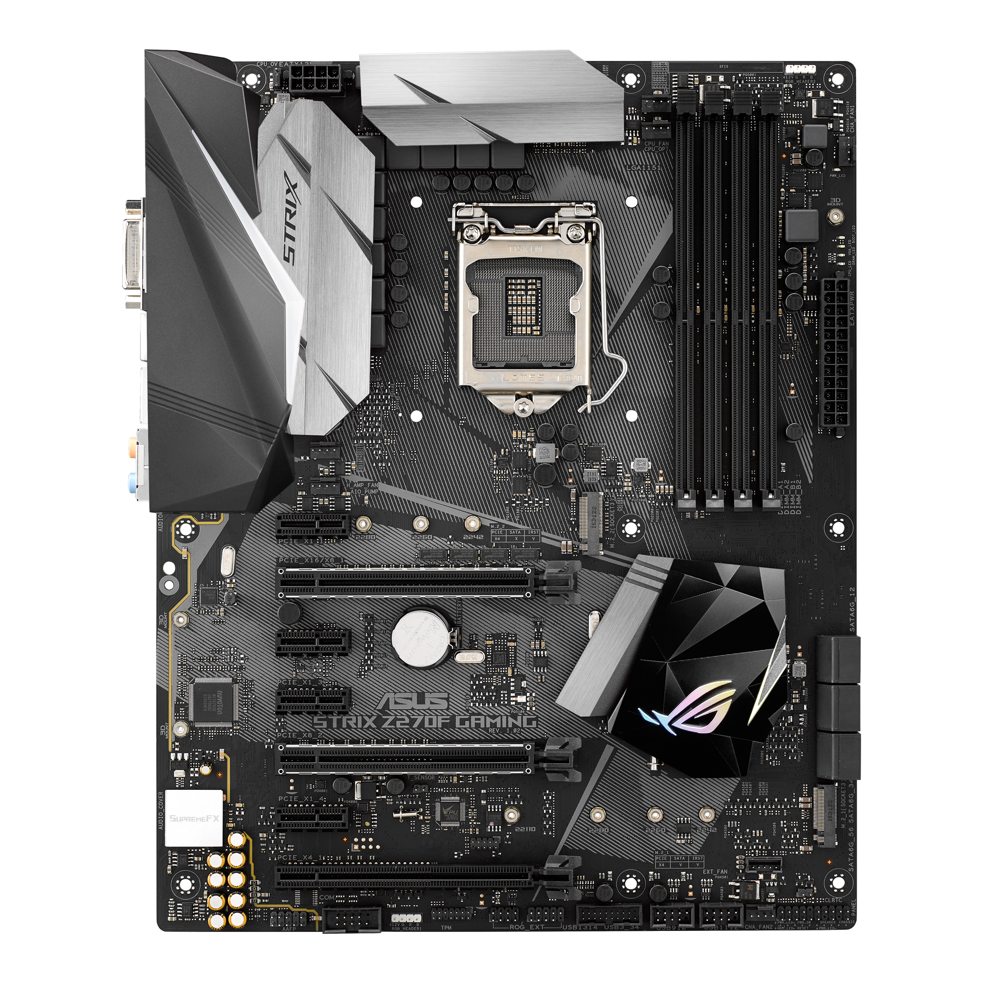 CPUのOC利用なしASUS STRIX Z270F GAMING  i7-7700k