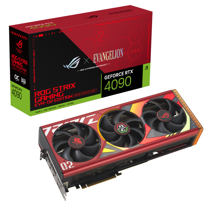 ROG-STRIX-RTX4090-O24G-EVA-02-EDITION | Graphics Cards | ROG