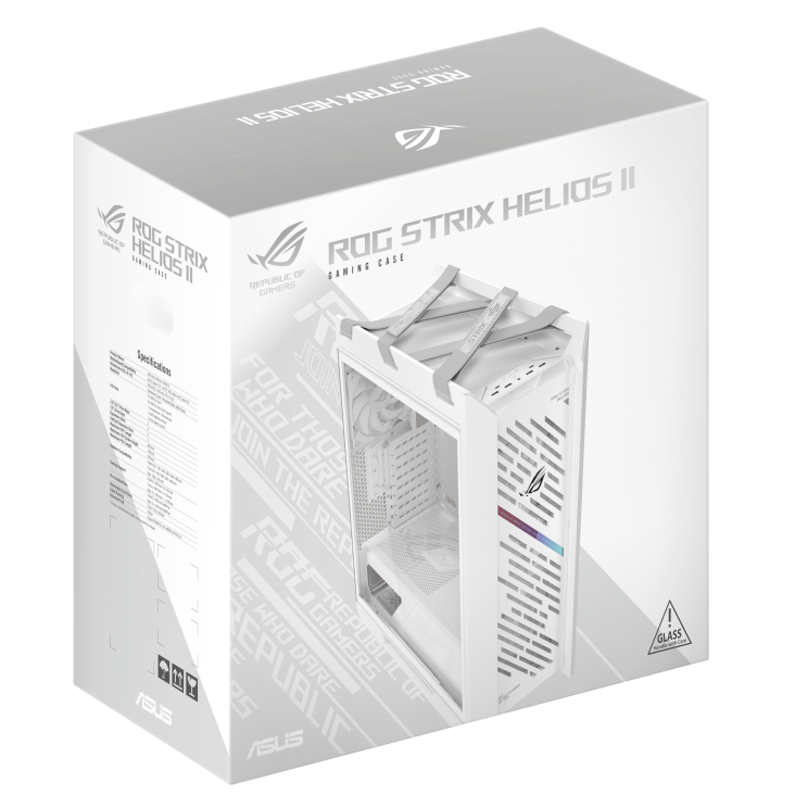 ROG Strix Helios II White color box