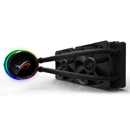  240mm AIO CPU Liquid Cooler with Customizable