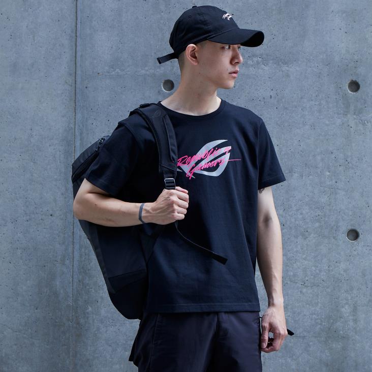 Punk BLACK-BLOCK Plain Oversized T-shirt