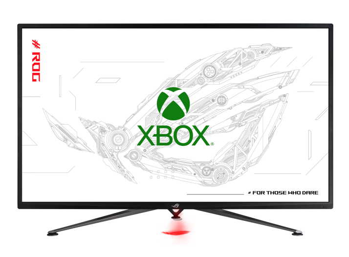 Xbox Has Announced Several Designed For Xbox Monitors Including The New  ROG Strix 43 Xbox Edition