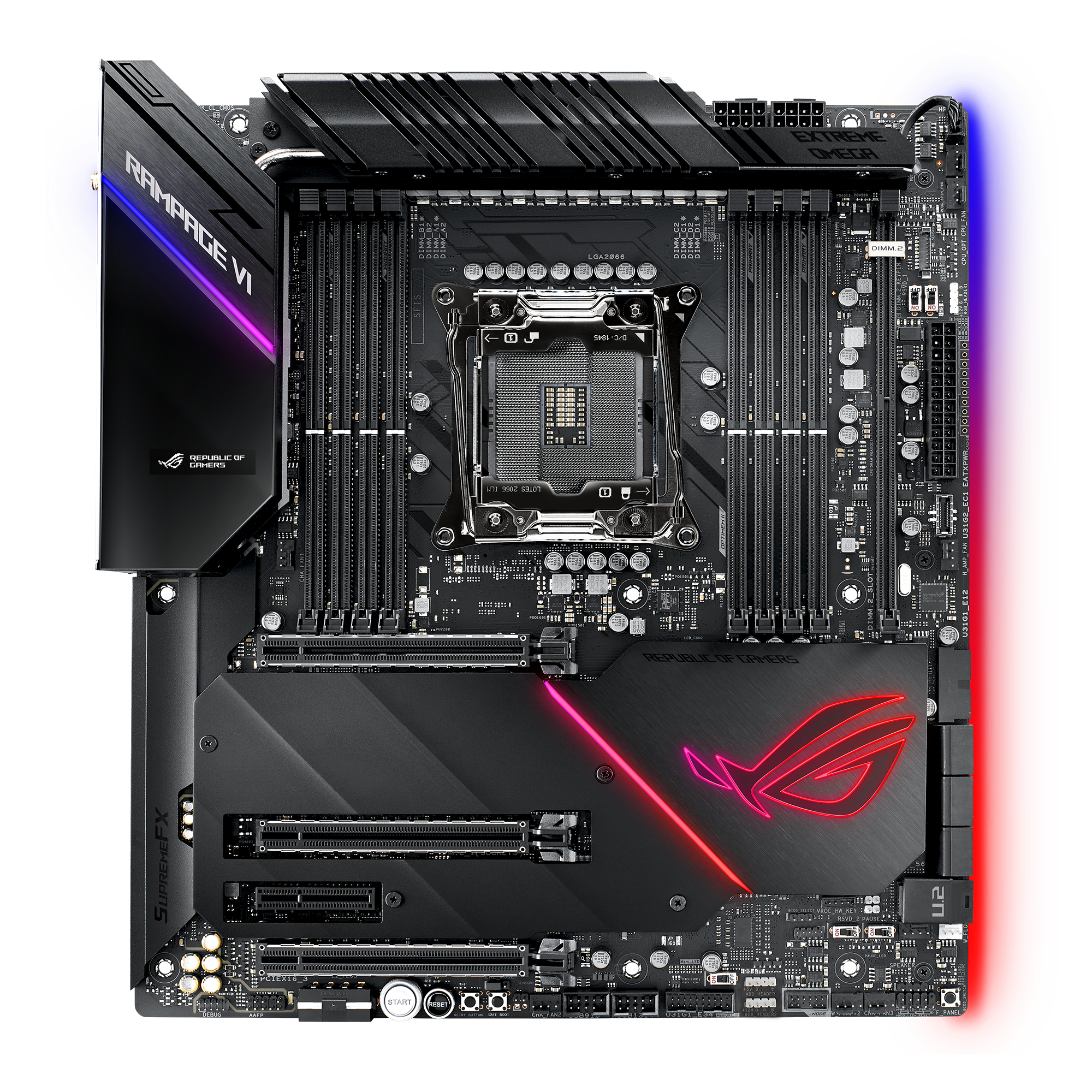 2066 сокет материнская. ASUS ROG Rampage vi extreme. Материнская плата ASUS ROG Rampage vi extreme. ROG Rampage vi extreme Omega. ASUS Rampage x299.