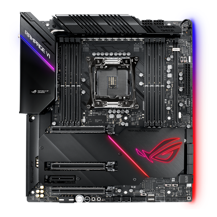 ROG RAMPAGE VI EXTREME OMEGA front view