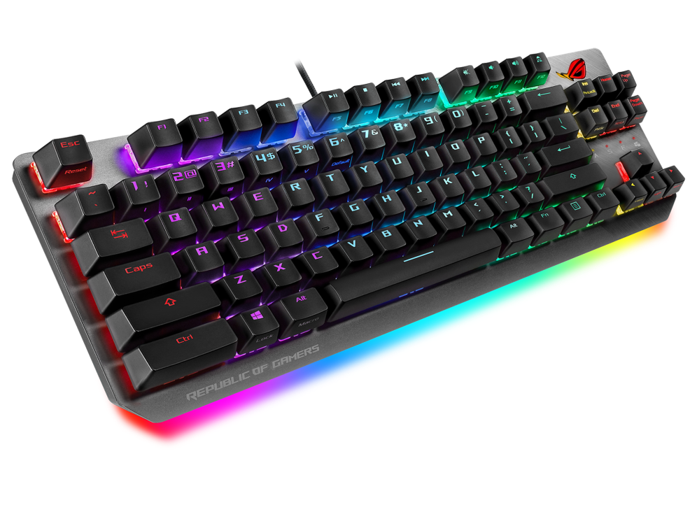 ROG Strix Scope TKL, Claviers