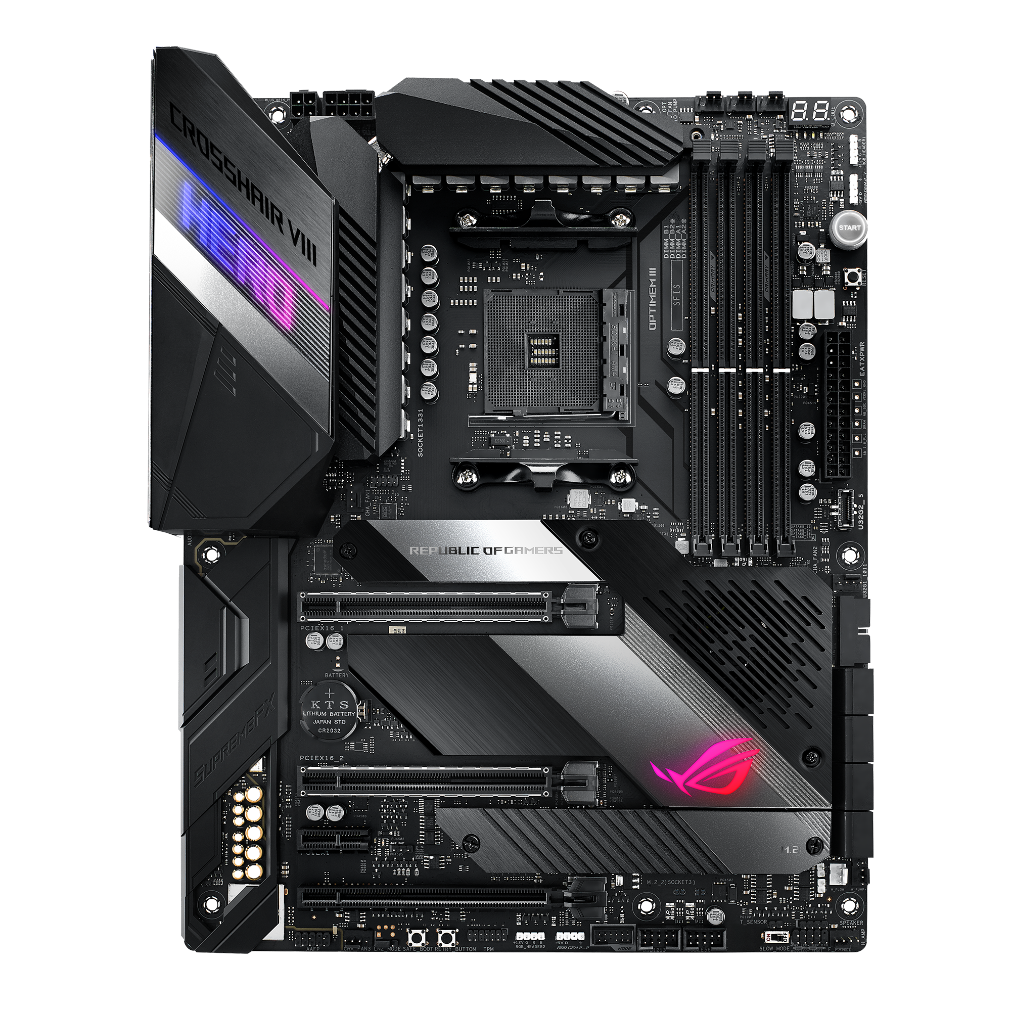 ROG Crosshair VIII Hero | Motherboards | ROG Global