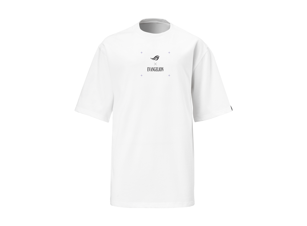 ROG White T-Shirt EVA Edition - Front