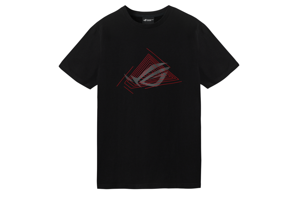 triangle cut in shirt